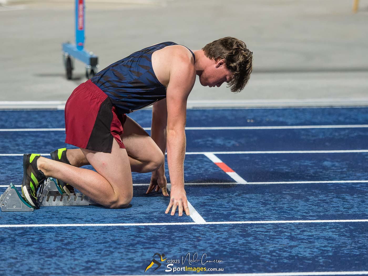 Practice Start, 400m Hurdles